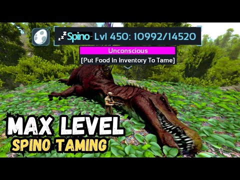 🔥MAX LEVEL SPINO TAMING!! | ARK: Ultimate Mobile 2025