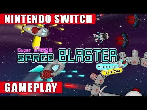 Super Mega Space Blaster Special Turbo Nintendo Switch Gameplay