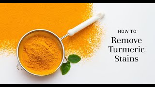 Turmeric or Haldi Stains removal #easycleanup #smartcleaning | How