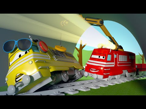 Поезд Трой - Солнечные очки Тэйлор - Поезд по имени Трой в Железнодорожном Городе | Мультфильм