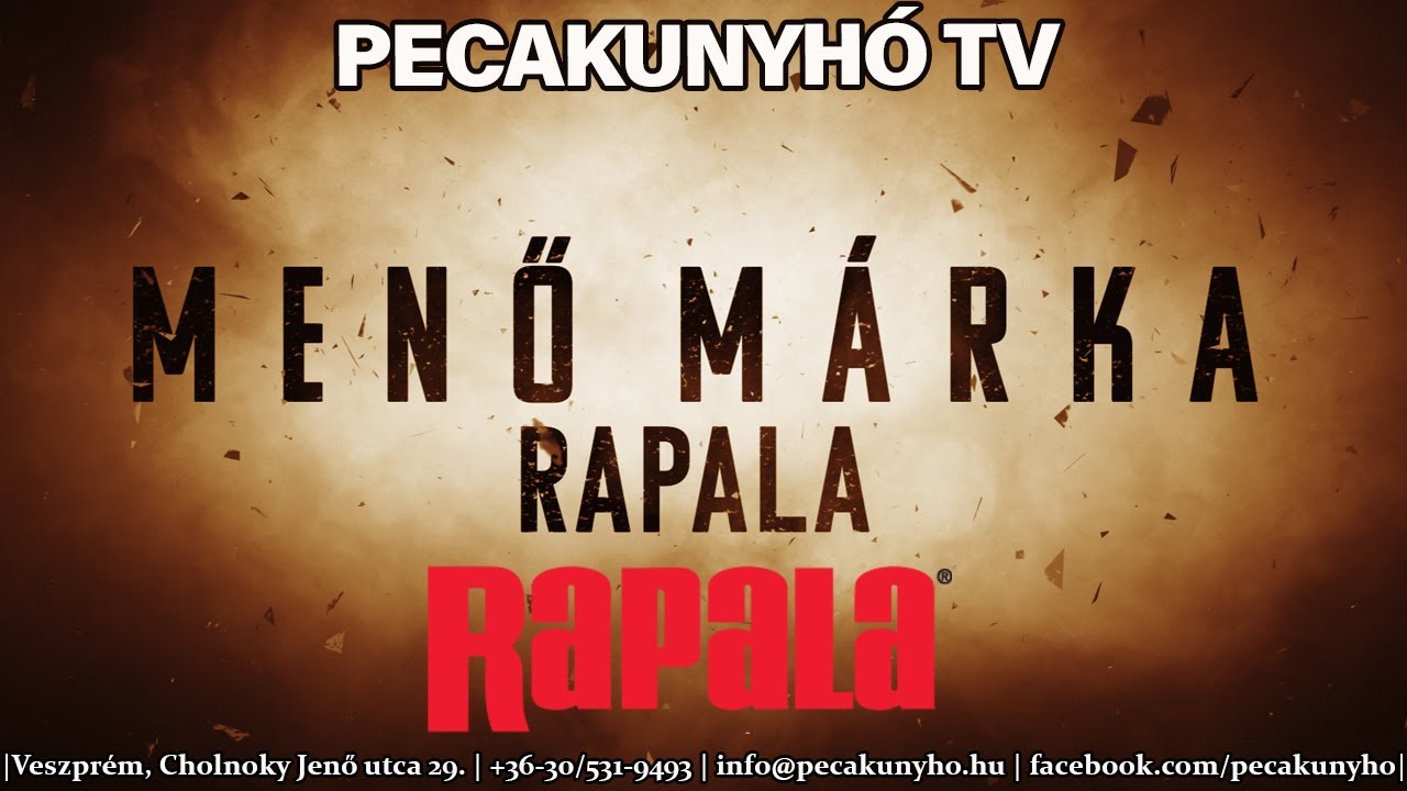 PecakunyhóTV - MENŐ MÁRKA - RAPALA