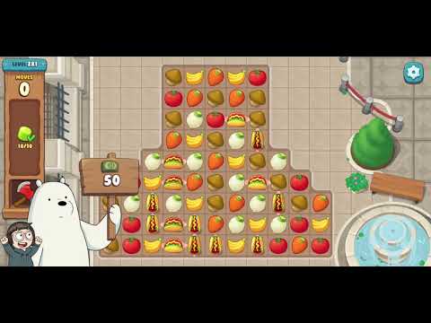 We Bare Bears the Puzzle for Kakao Level 281 - No Boosters