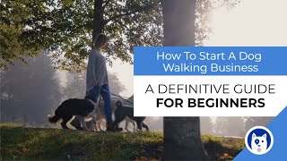 How to start a dog walking business video