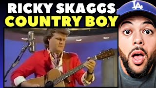 WOW!| FIRT TIME HEARING Ricky Skaggs - Country Boy REACTION