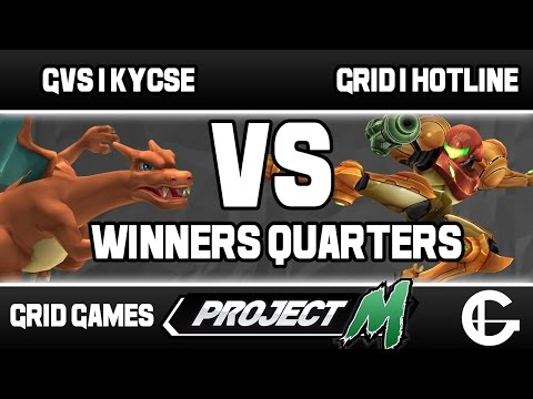 GVS | Kycse (Charizard) VS GRID | Hotline (Samus) | Grid Project M Weekly 57 | Winners Quarters