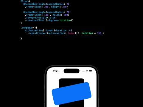 SwiftUI Border Animation iOS app development Swift programming Xcode 16 #shorts