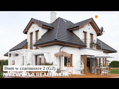 Dom w czarnuszce 2 (G2) – Niezwykła realizacja I ARCHON+ Projekty Domów