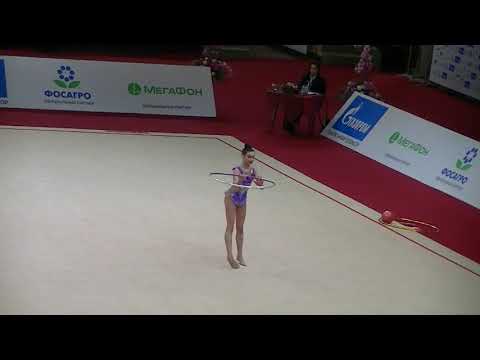 Gherardi Eva (ITA) hoop Moscow YOG Qualification 2018