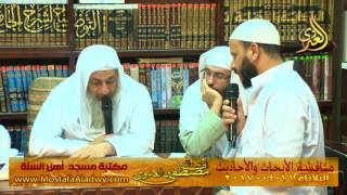 مناقشة الأبحاث والأحاديث بمكتبة مسجد أهل السنة بمنية سمنود 11 04 2017 7