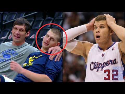 JOKIC KISSES MARJANOVIC AT THE END OF THE MATCH// NBA LOVE MOMENTS