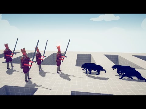 Medieval Team vs Every Unit - Totally Accurate Battle Simulator TABS