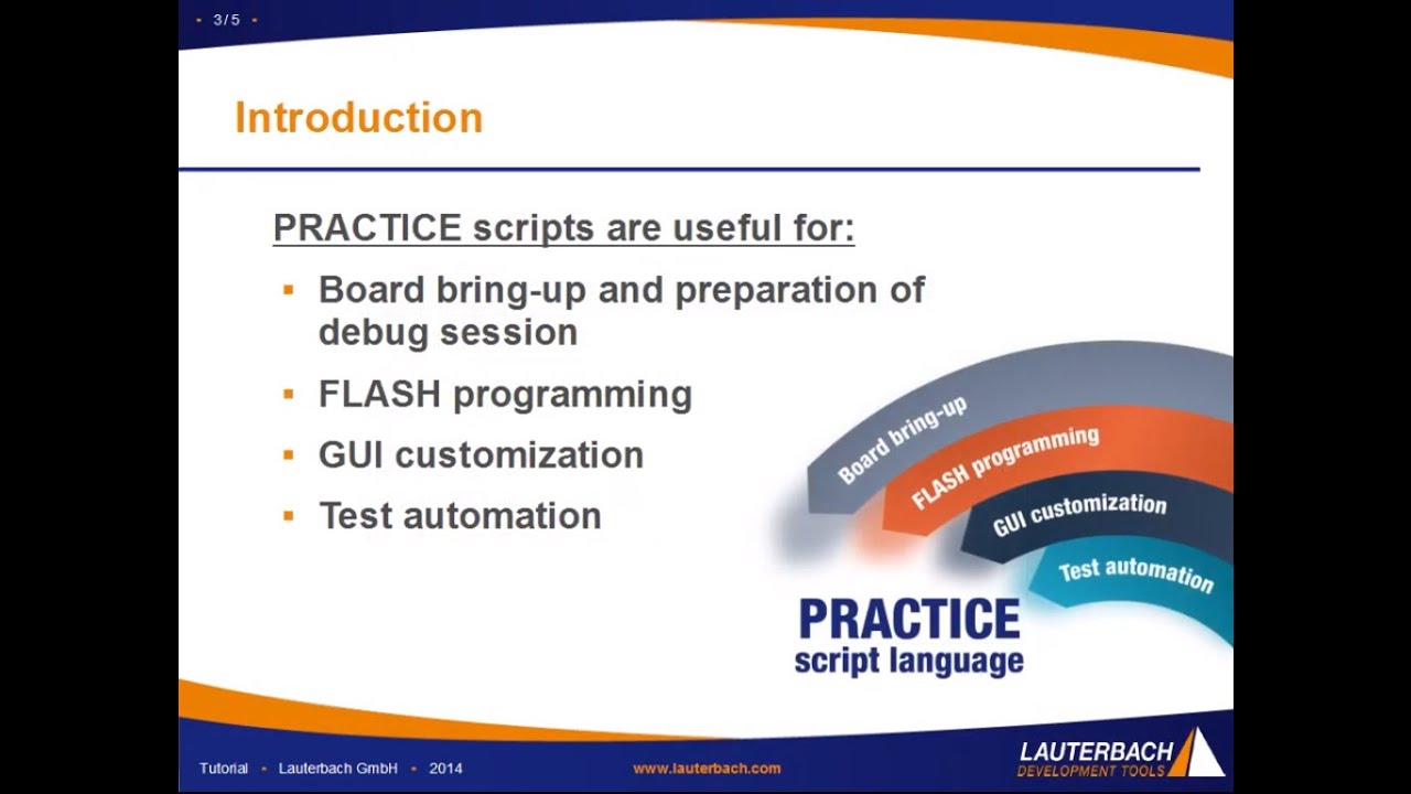 Debugging a PRACTICE Script