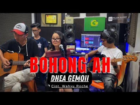 BOHONG AH - BUNGSU BANDUNG (LIVE COVER DHEA GEMOII) POJOK SUARA VERSI AKUSTIK