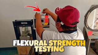 FLEXURAL STRENGTH TESTING Digital | Item 311 Portland Cement Concrete Pavement (PCCP) Type1 Cement