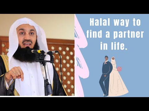Halal dating by Mufti Menk [ halal way of getting to know someone ]