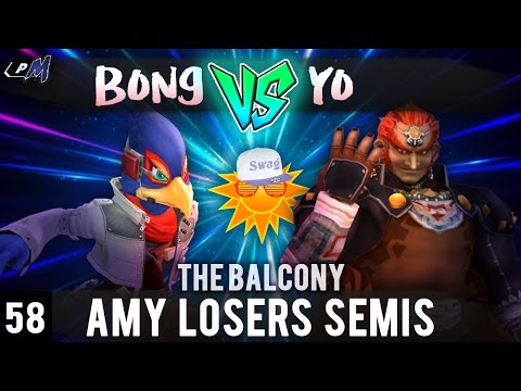 PM @ the Balcony 58 - Amy Losers Semis ft. Bong Soldier (Falco) VS Yo (Ganondorf/Kirby)