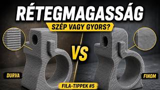 Rétegmagasság állítás | Fila-tippek #5. rész