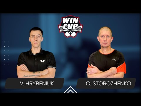 16:45 Volodymyr Hrybeniuk - Oleksandr Storozhenko   10.02.2025  WINCUP Advanced. TABLE 2