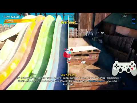 THPS 3+4 | 1 Billion Points Combo | Waterpark