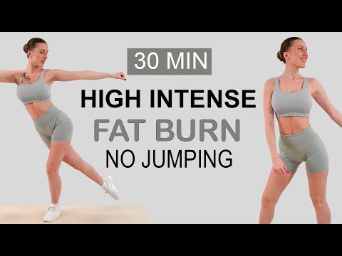 30 Min High Intense Fat Burn | Full Body Cardio HIIT Workout, Super Sweaty, No Repeat