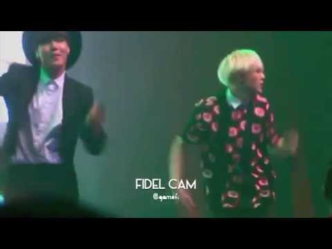 150911 BTS (방탄소년단) SH Power Music - 1st Fanmeeting in Jakarta - Indonesia (If I Ruled the World)
