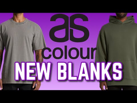 NEW AS Colour BLANKS - UNBOXING