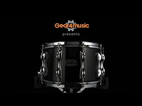 Yamaha Recording Custom 14 x 8'' Birch Snare Drum, Solid Black | Gear4music demo