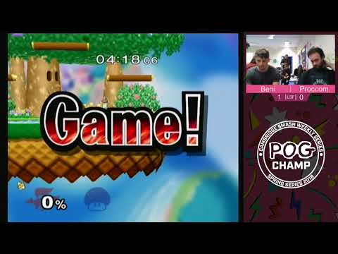 Pog Champ Cambridge Spring W3 [M] - LSF - Beni vs. Proccom