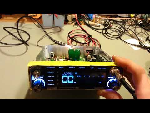 Uniden Bearcat 980SSB install of a 10 meter expansion board.