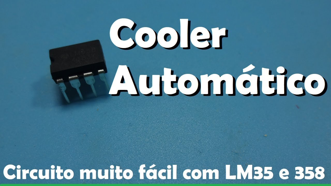 Ligando um dispositivo conforme a temperatura (no caso um coller) - LM35 e LM358