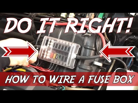 How to Wire UTV Accessories - Installing a Fuse Box
