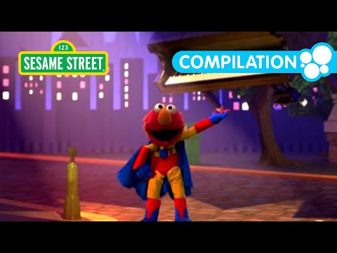 Super Elmo and Super Friends!💫⭐ | 1 HOUR Sesame Street Compilation