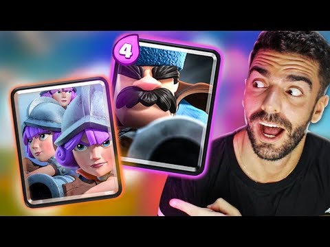 USEI O MAIS NOVO DECK DE 3 MOSQUETEIRAS NO CLASH RO0YALE!