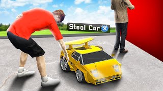 Stealing MINI CARS From Dealership in GTA 5!