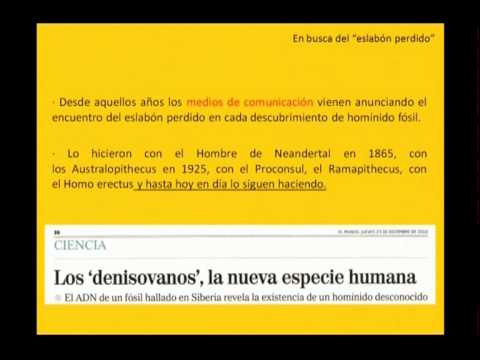 46 Evolución humana: eslabón perdido 1 de 6