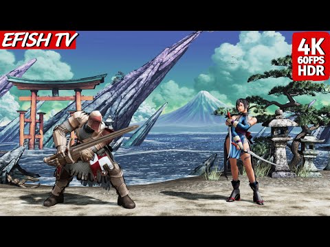 Warden vs Shiki (Hardest AI) - Samurai Shodown | 4K 60FPS