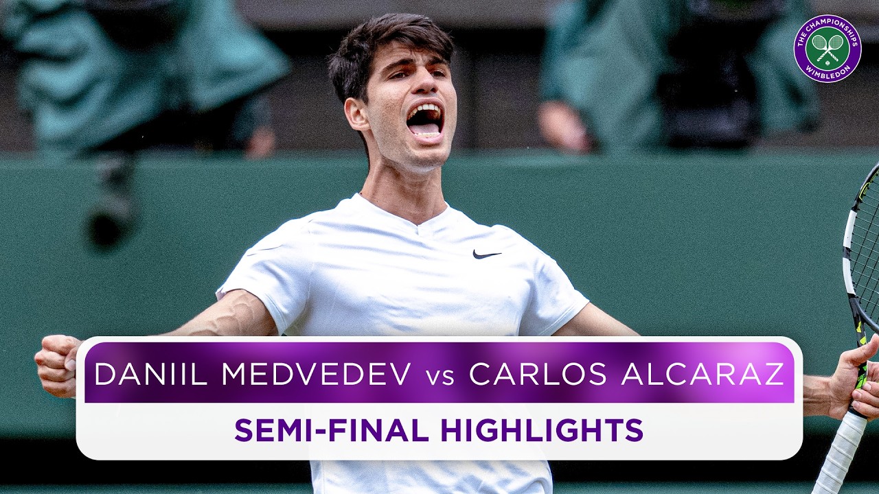 Medvedev vs. Alcaraz Wimbledon 2024 Replay: Highlights and Original Free Viewing Options