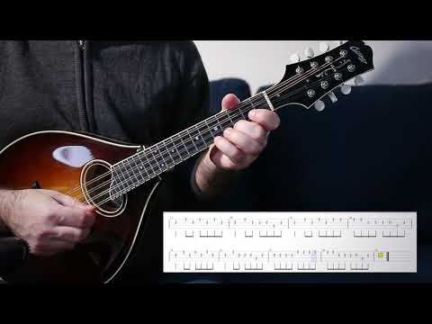 Irish mandolin lessons for beginners : how to play The Gravel Walk (with tabs)
