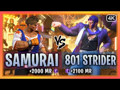 SF6 ▰  Luke (Samurai) Vs. Marisa (801 Strider)『Street Fighter 6』