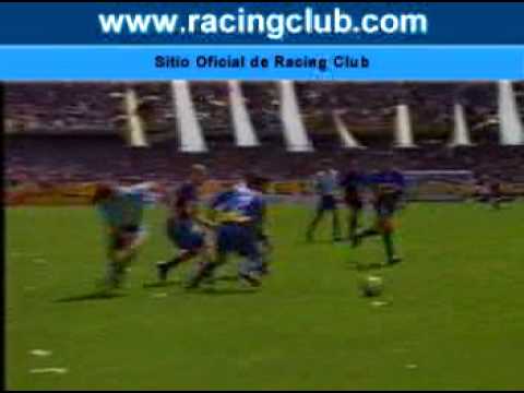 Apertura 2002 / Boca 3 - Racing 4 / Gol de Mariano González