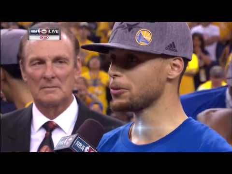 Golden State Warriors Celebrate Western Conference Finals Championship 2016