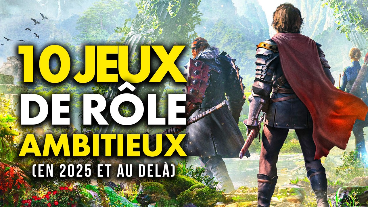 10 PROCHAINS JEUX qui peuvent BOULEVERSER le jeu-vidéo 🔥 Les plus GROS RPG à venir