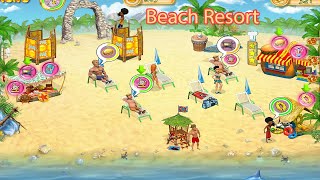 Beach Resort Time Management Game 🌴 | Best Hotel Resort Gameplay 2025 | Beach Restaurant #gaming #yt