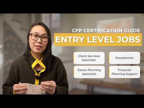 4 Entry-Level CFP Jobs (No Cold Calling)
