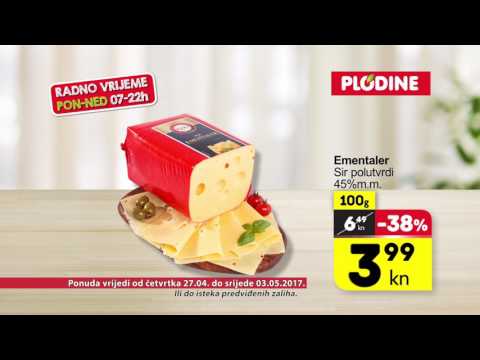 PLODINE AKCIJA 27.04.-03.05.