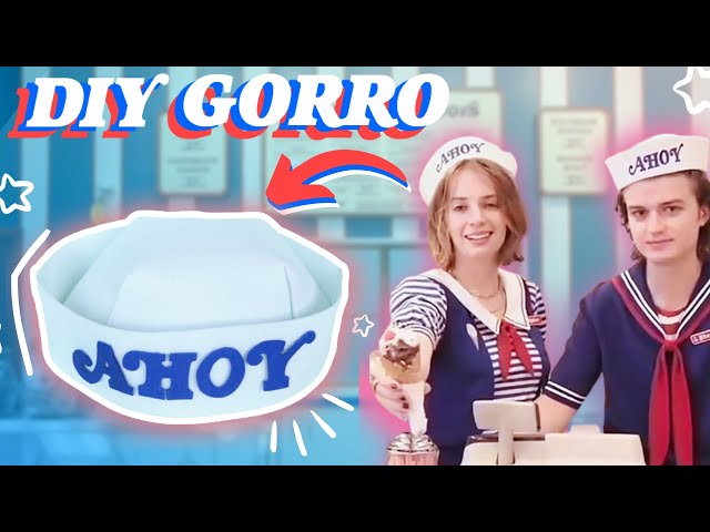 Vídeo relacionado con FaNaTtik Stranger Things Scoops Ahoy - Bolsa de mano, beige, 40 x 40cm
