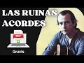Como tocar Las Ruinas Silvio Rodriguez
