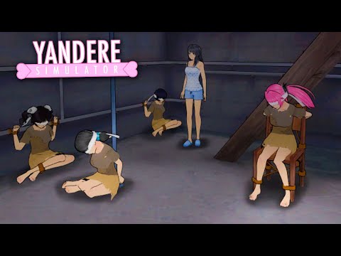 I CAN KIDNAPPE 10 GIRLS on Yandere Simulator