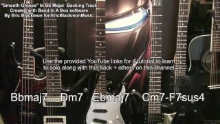 Smooth Groove In Bb Major G Minor Band In A Box Backing Track EricBlackmonMusicHD