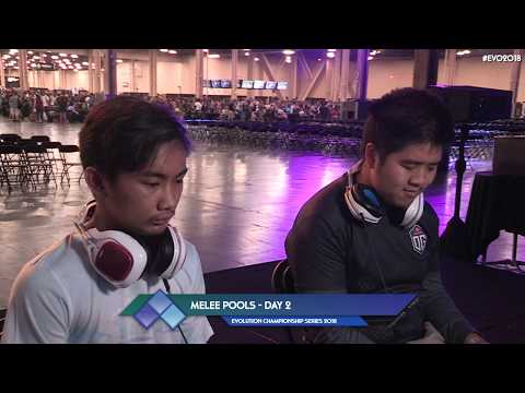 EVO 2018: Swedish Delight (Sheik) Vs. Azel (Falco) Melee Pools